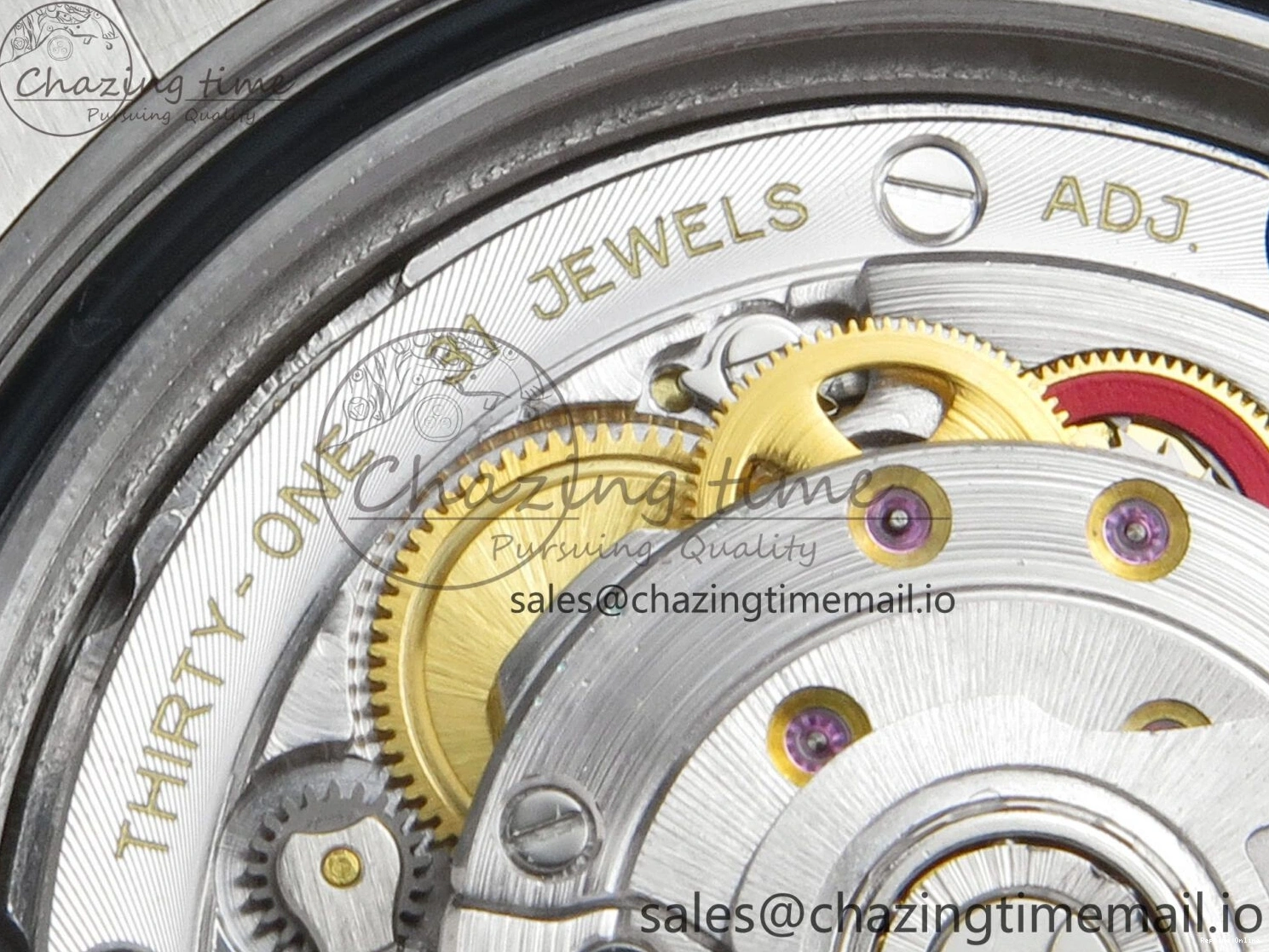 0207 Original GMT-Master II 126716 BLAKEN 904L 1:1 Best Edition Meteorite Dial on SS Jubilee Bracelet SH 177